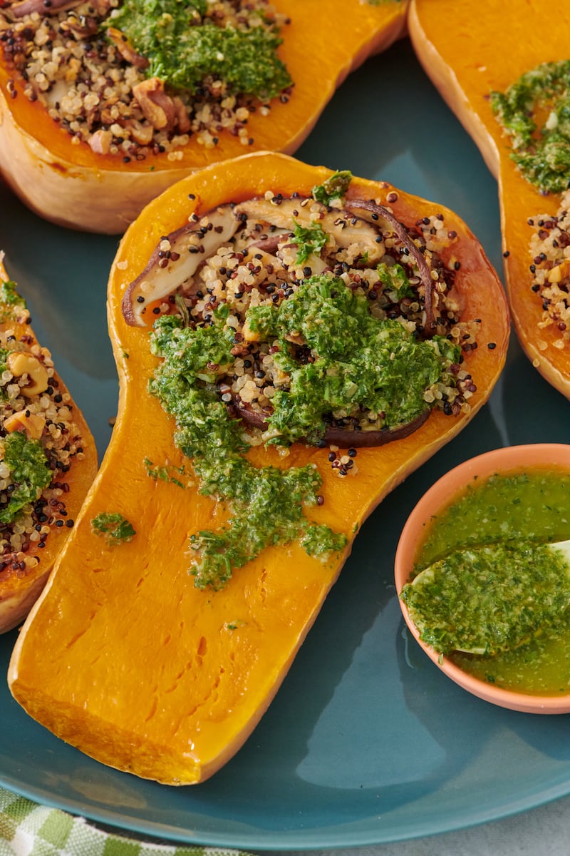 Stuffed Butternut Squash - Weelicious