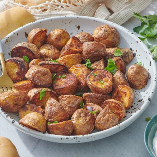 Air Fryer Baby Potatoes - Super Crispy! - Weelicious