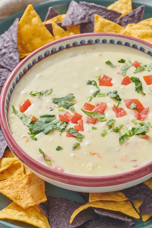 close up of queso blanco