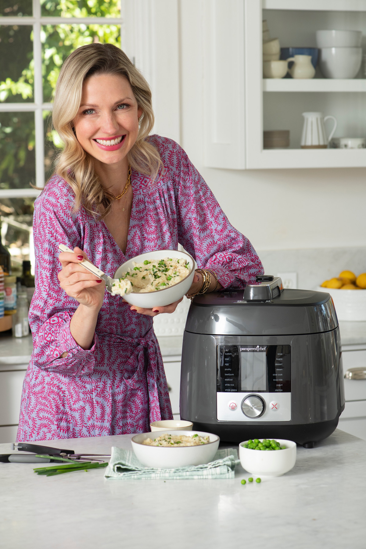 Catherine McCord with multi cooker