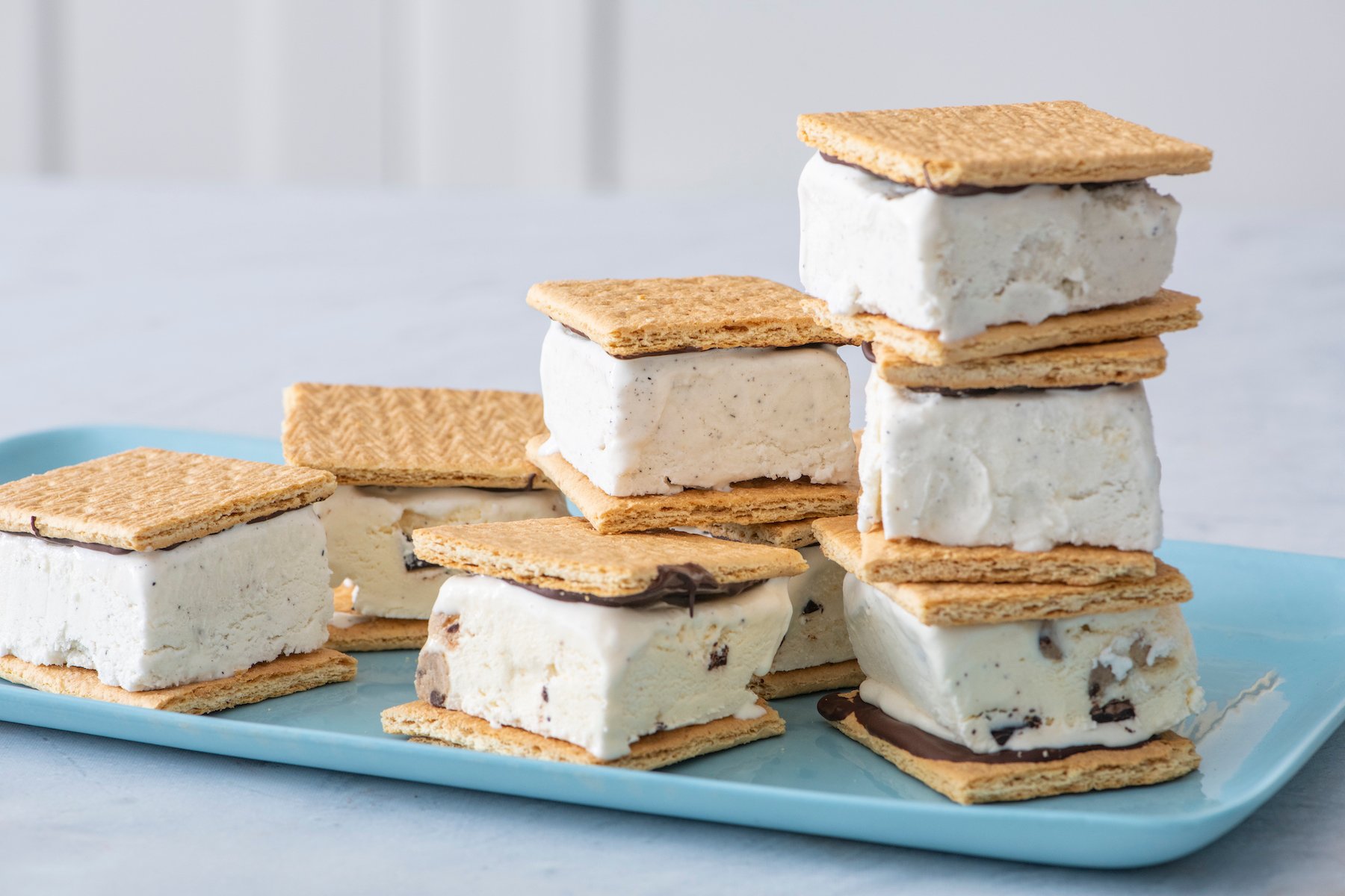 Graham cracker 2025 icecream sandwhich diy