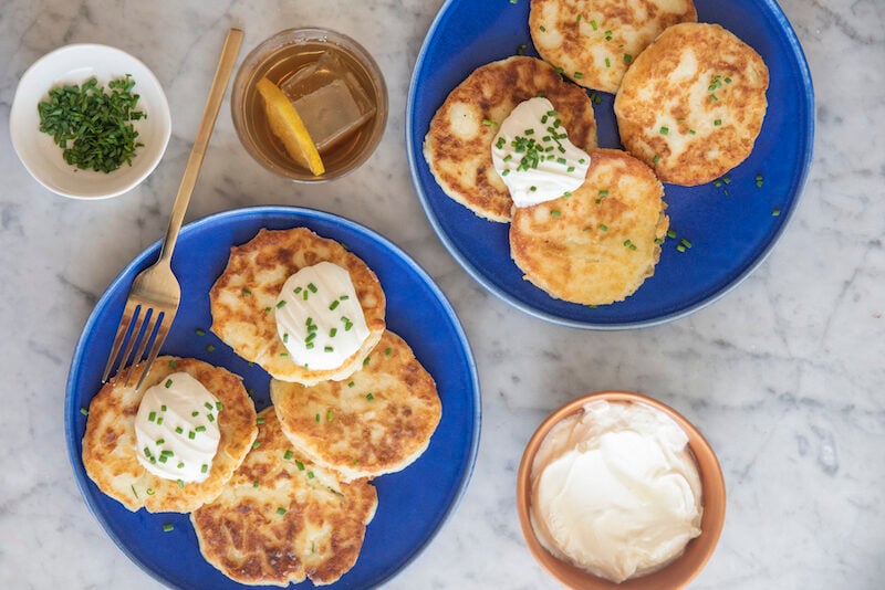 Mashed Potato Pancakes from Weelicious.com