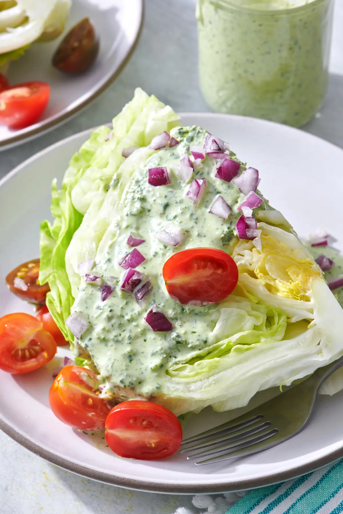 Green Goddess Wedge Salad