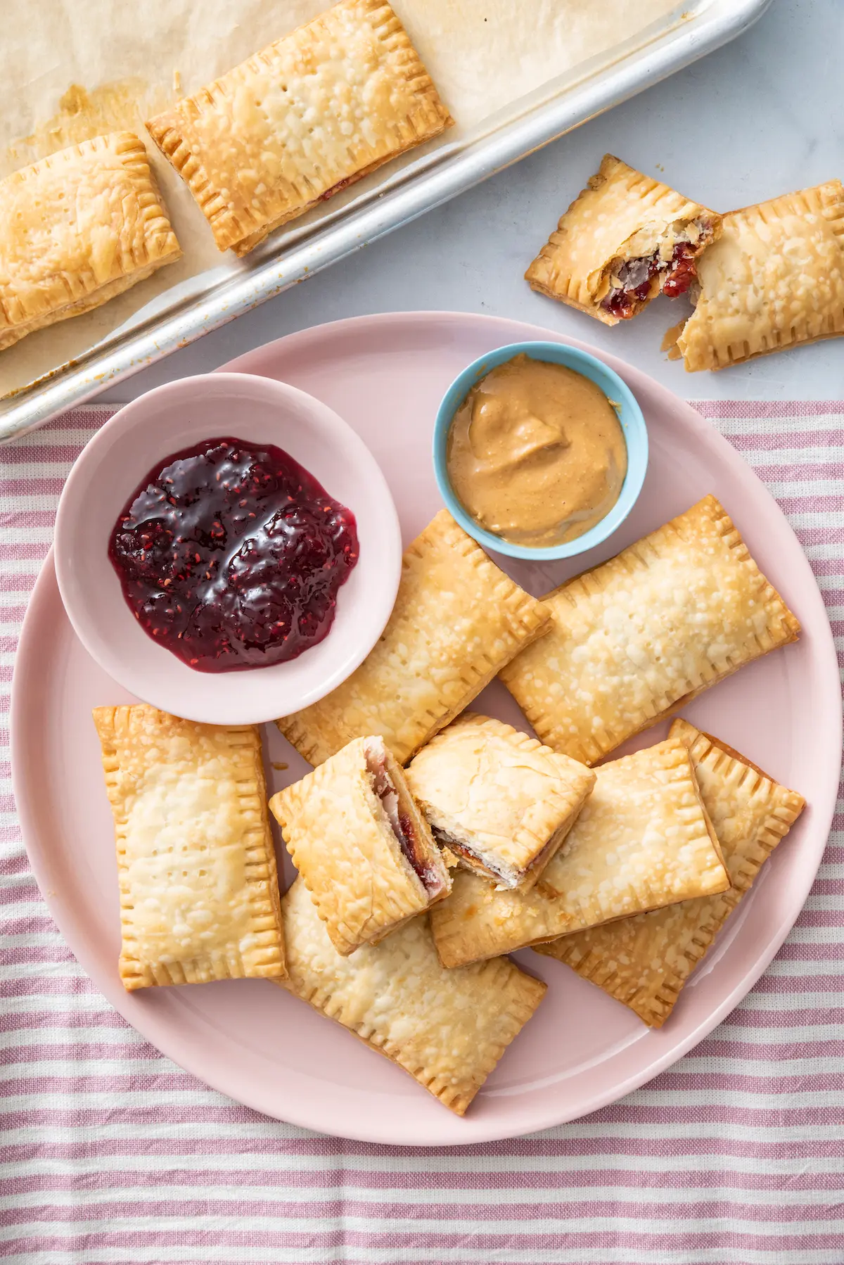 peanut butter and jelly pop tarts