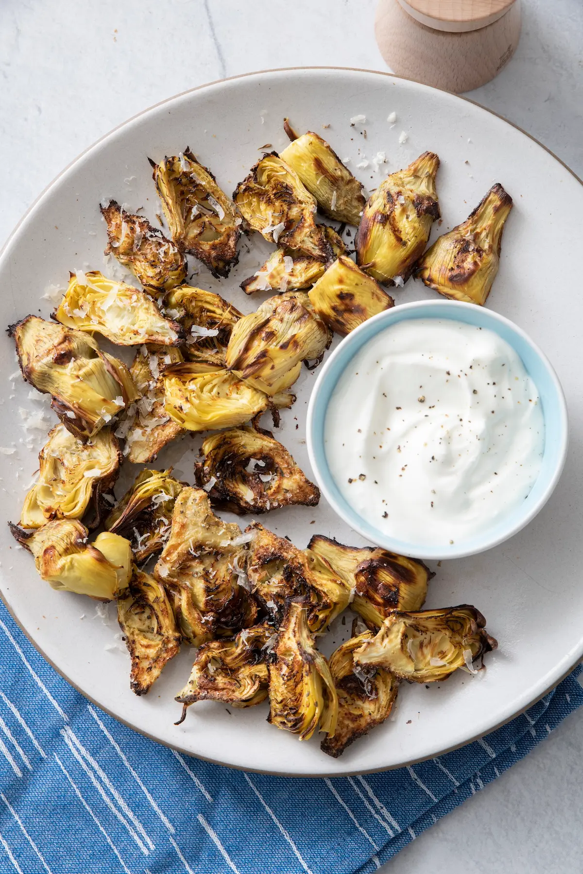 Crispy Air Fryer Artichoke Hearts Weelicious