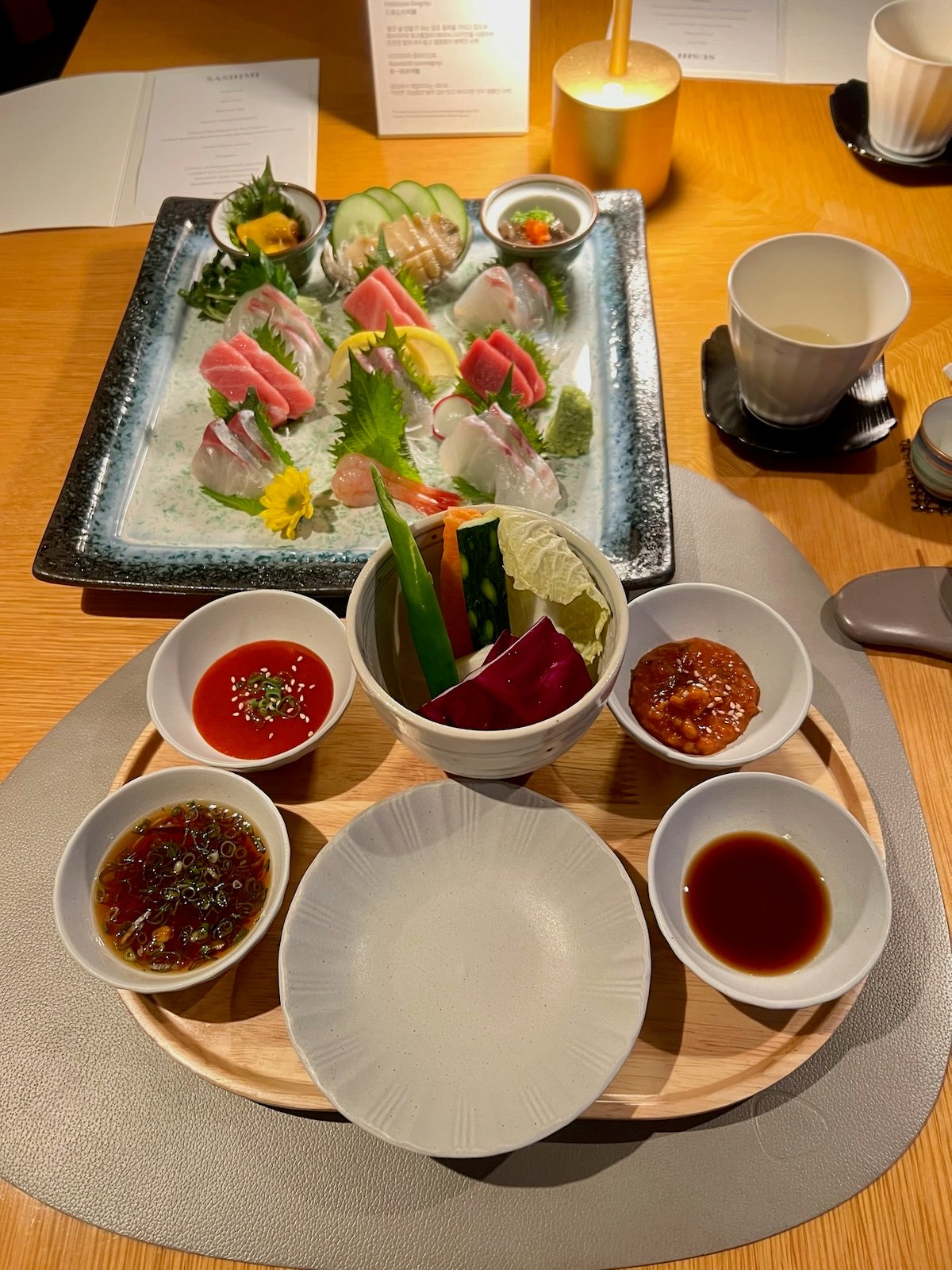 Korean food.