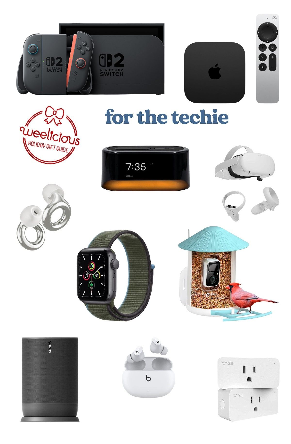 Gifts for the techie.